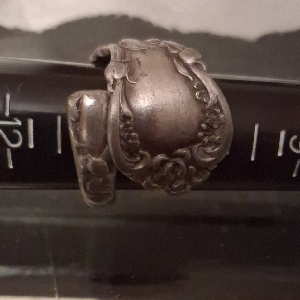 R. WALLACE SILVER SPOON RING